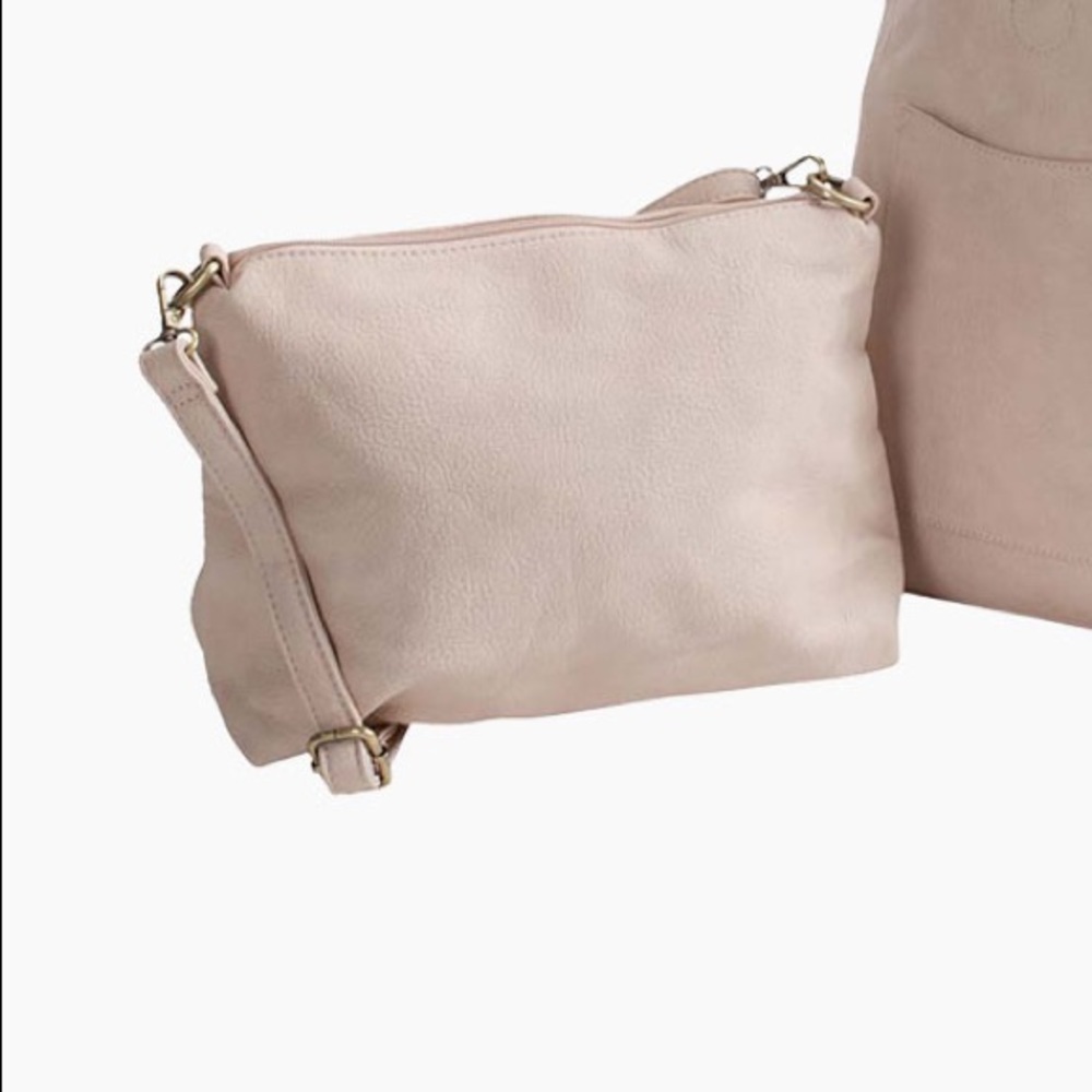 Joy Susan pale pink crossbody purse
